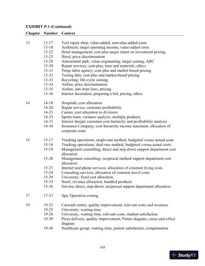 Horngren's Cost Accounting: A Managerial Emphasis, 16th Edition Solution Manual - Page 10 preview image