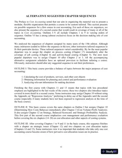 Horngren's Cost Accounting: A Managerial Emphasis, 16th Edition Solution Manual - Page 3 preview image