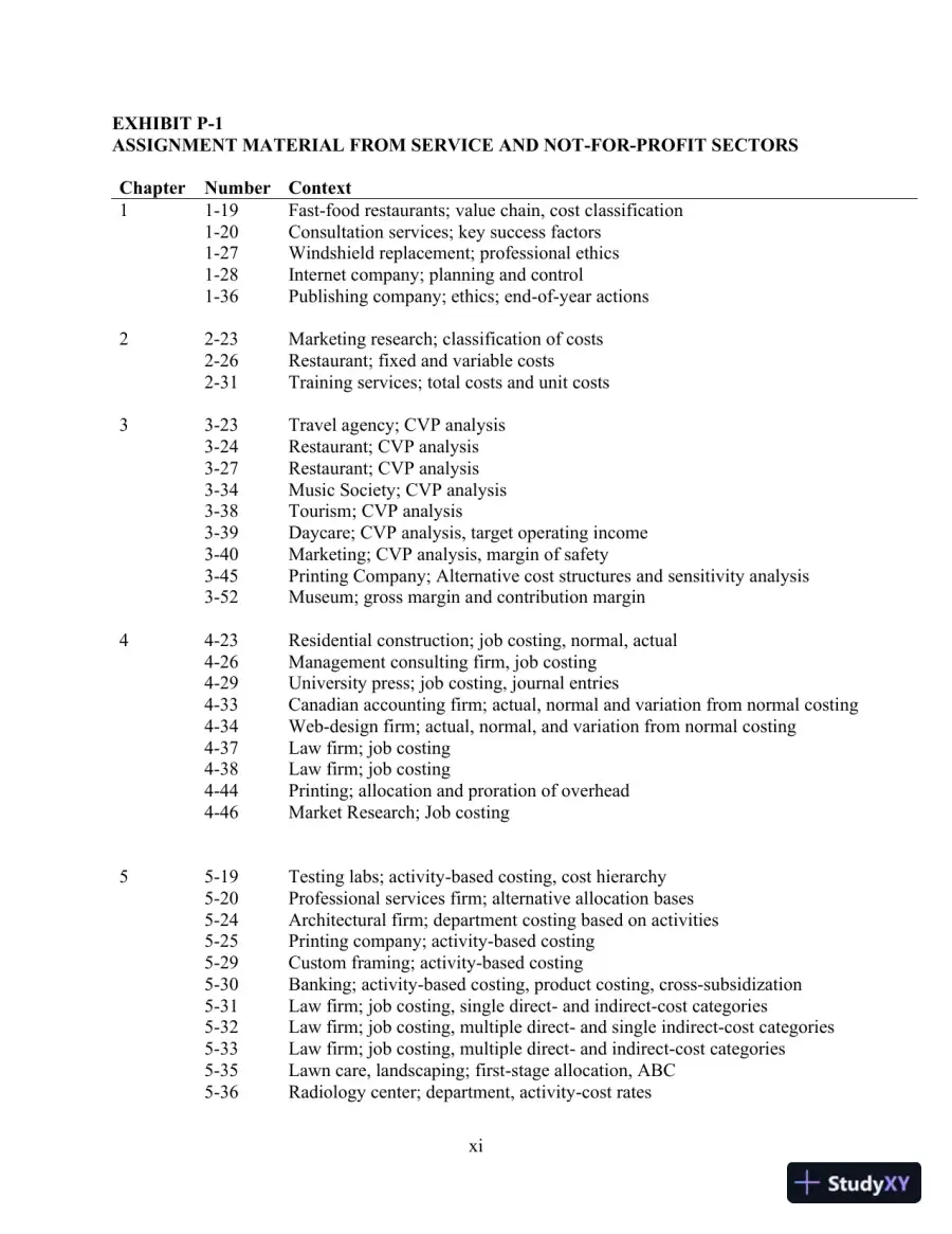 Horngren's Cost Accounting: A Managerial Emphasis, 16th Edition Solution Manual, page 8
