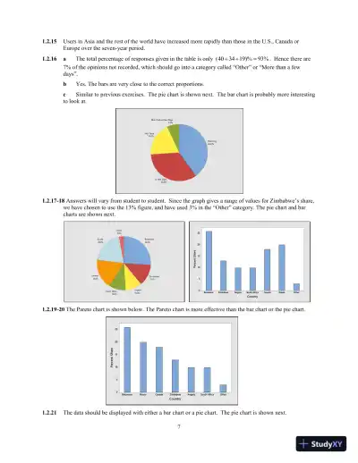 Solution Manual for Introduction to Probability and Statistics, 15th Edition - Page 10 preview image