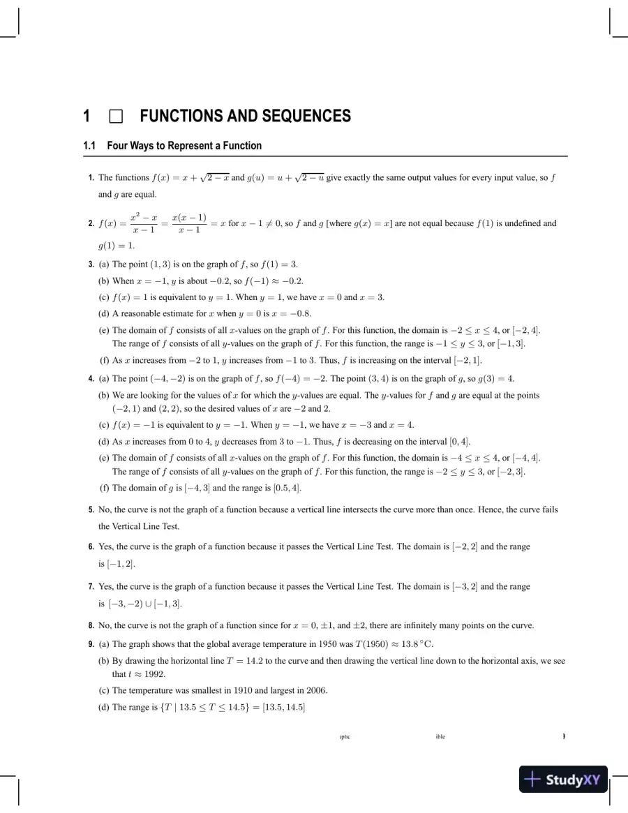 Solution Manual for Biocalculus: Calculus, Probability, and Statistics for the Life Sciences, 1st Edition, page 10