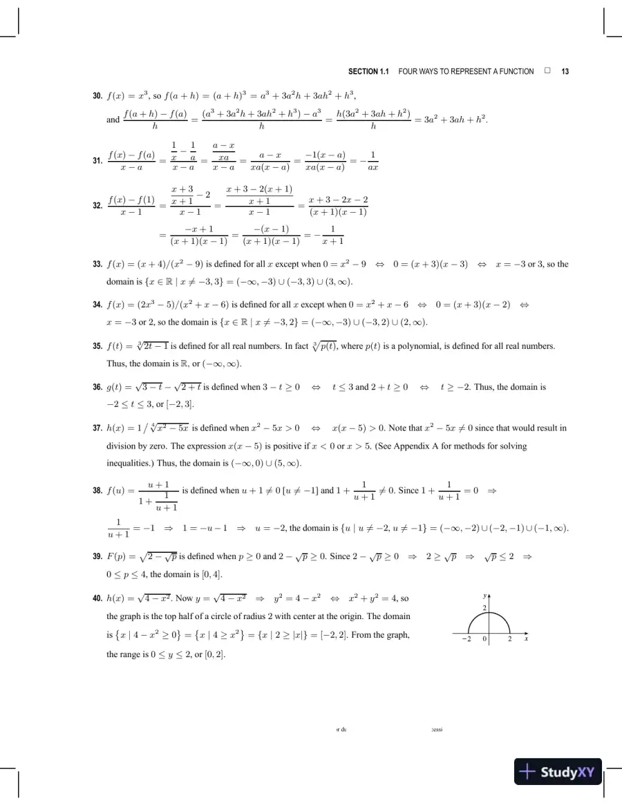 Solution Manual for Biocalculus: Calculus, Probability, and Statistics for the Life Sciences, 1st Edition, page 14