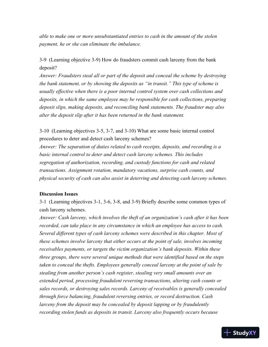 Principles of Fraud Examination 4th Edition Solution Manual, page 14