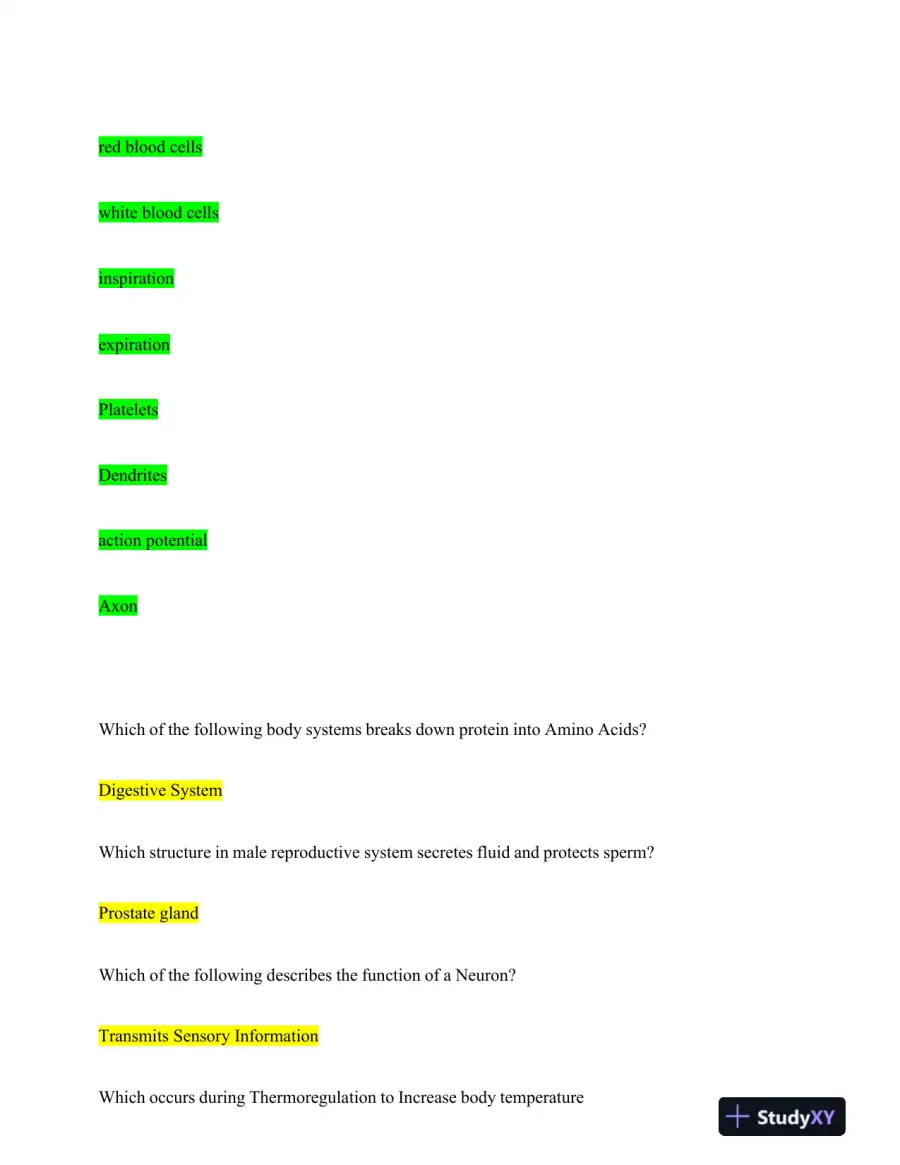 ATI Comprehensive TEAS With Answers (500 Solved Questions), page 12