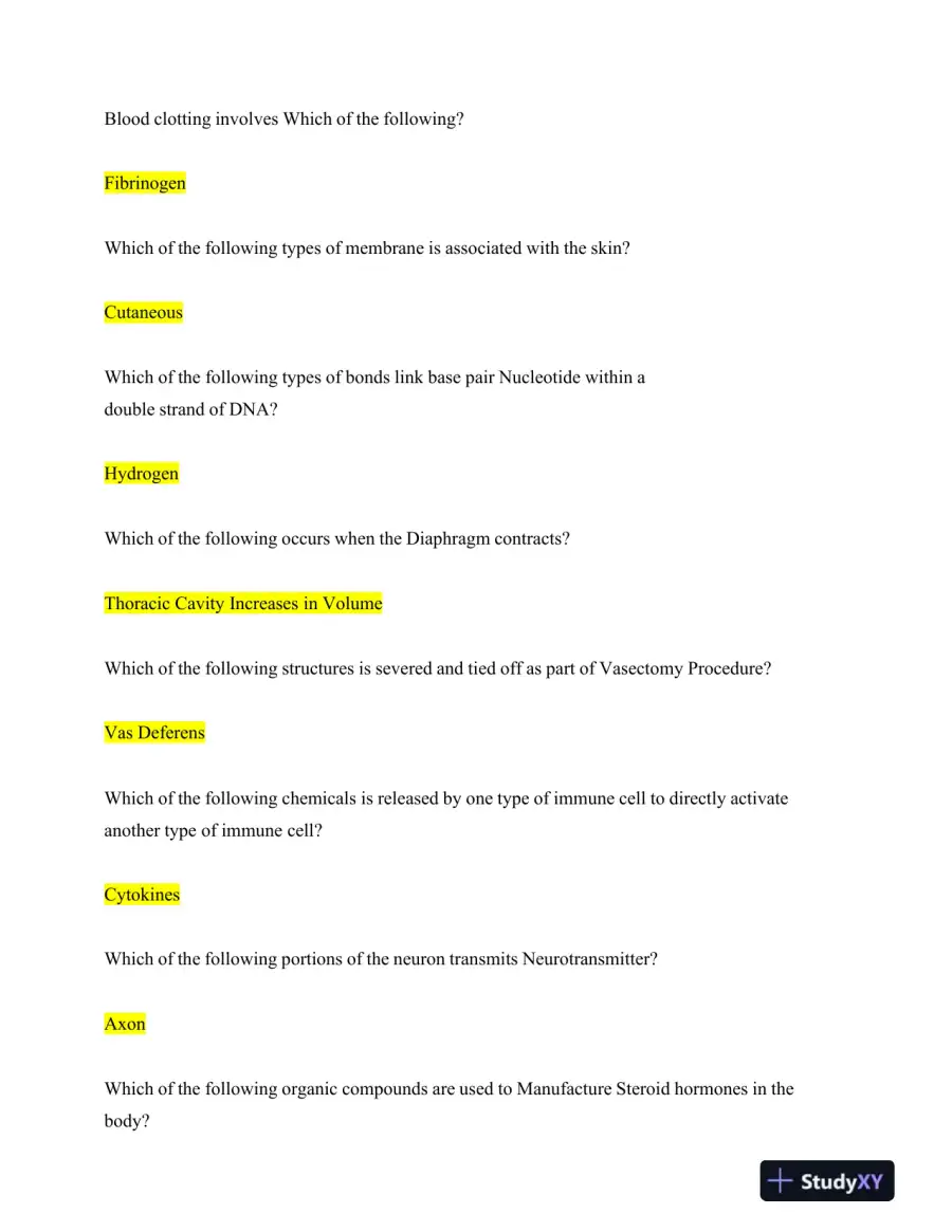 ATI Comprehensive TEAS With Answers (500 Solved Questions), page 14