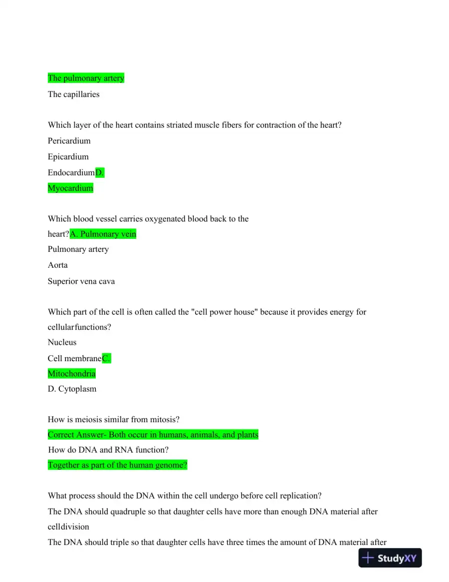 ATI Comprehensive TEAS With Answers (500 Solved Questions), page 5