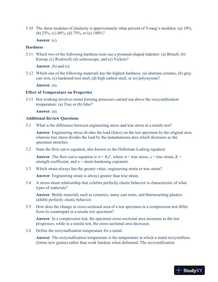 Solution Manual For Fundamentals of Modern Manufacturing: Materials, Processes, and Systems, 7th Edition, page 10