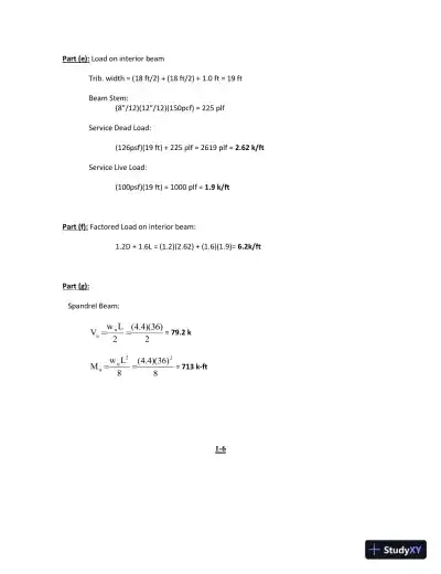 Reinforced Concrete Design, 9th Edition Solution Manual - Page 9 preview image