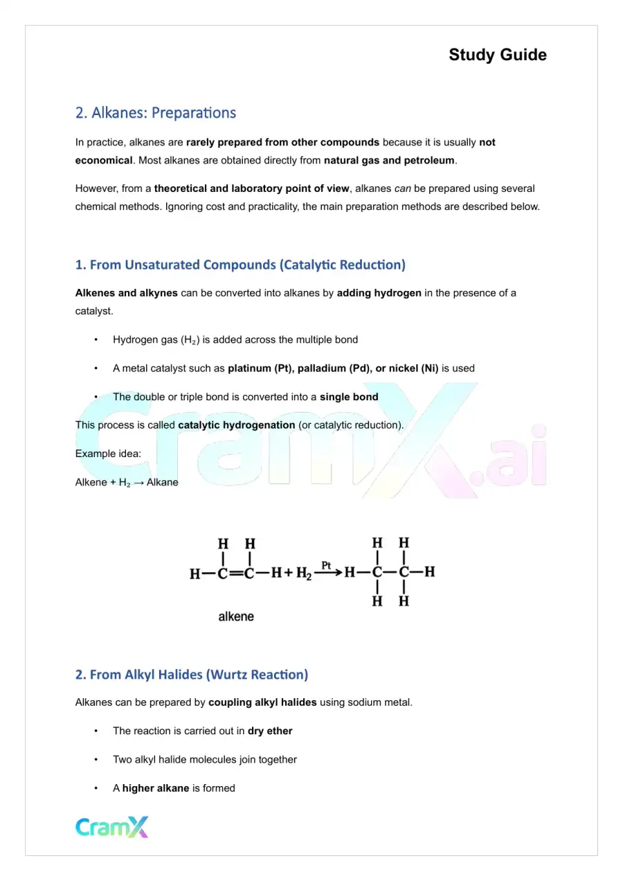 Organic Chemistry I - Structure and Properties of Alkanes, page 2