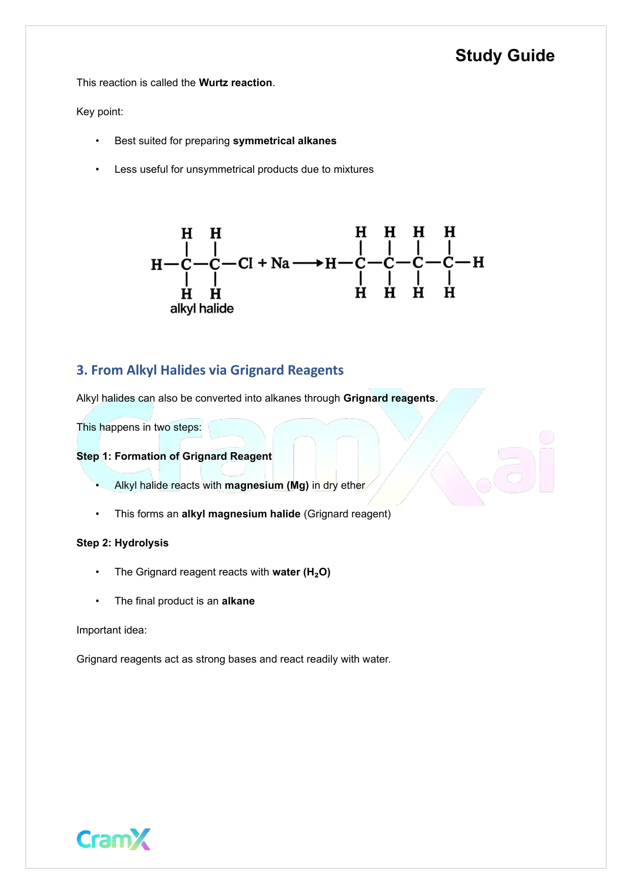 Organic Chemistry I - Structure and Properties of Alkanes - Page 3 preview image