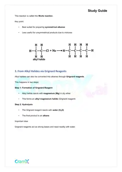 Organic Chemistry I - Structure and Properties of Alkanes - Page 3 preview image