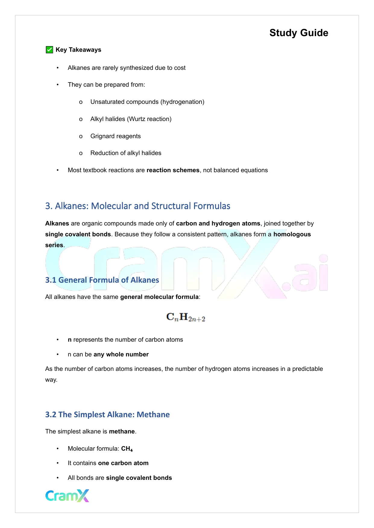 Organic Chemistry I - Structure and Properties of Alkanes - Page 5 preview image