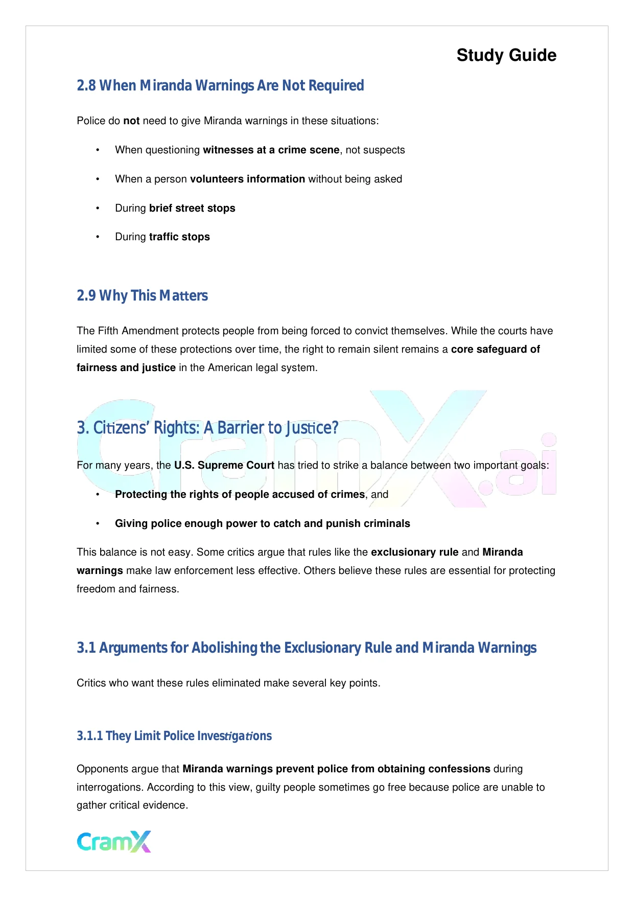 Criminal Justice - Police Powers and Citizens' Rig - Page 6 preview image