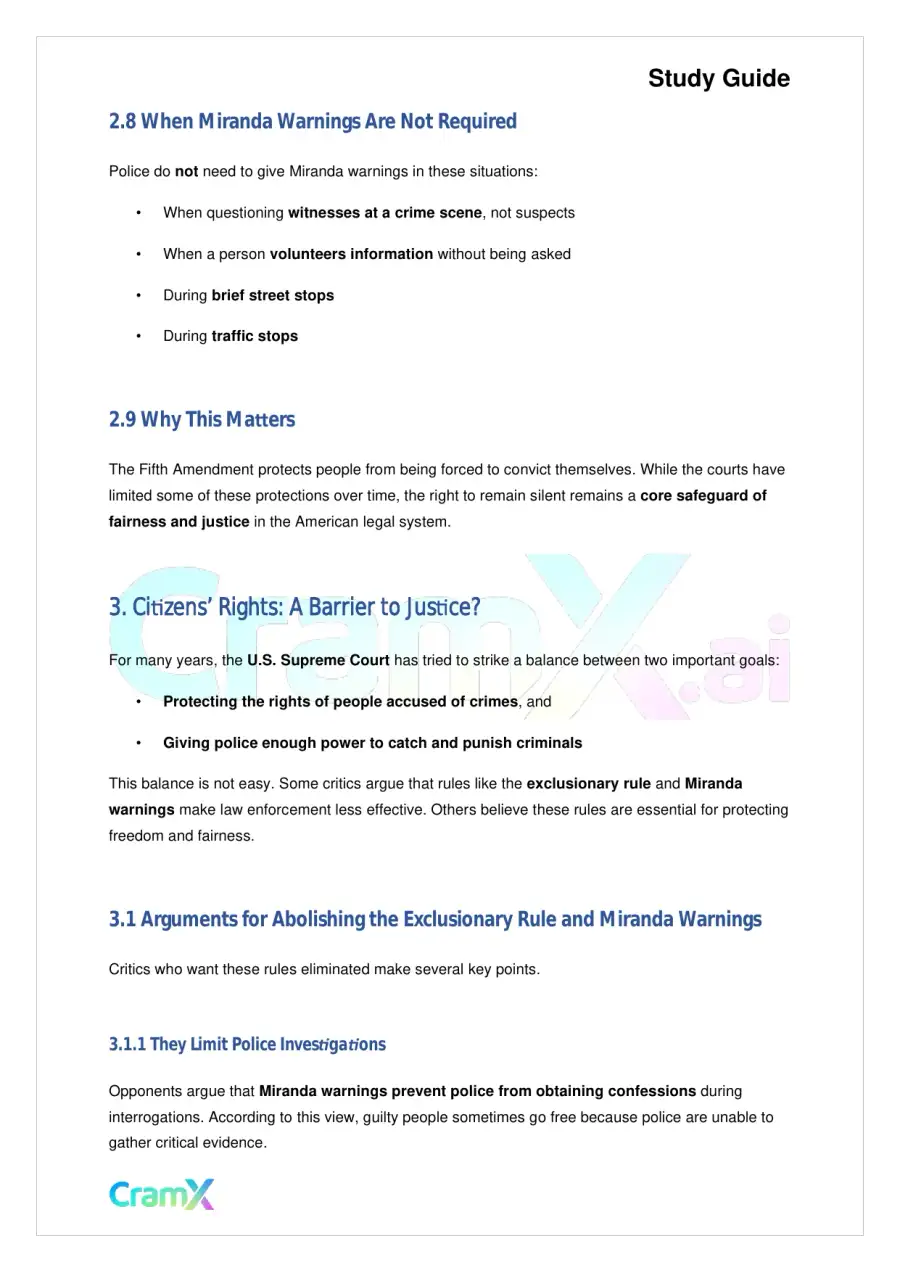 Criminal Justice - Police Powers and Citizens' Rig, page 6