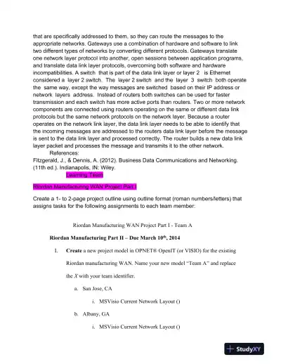 NTC/409 Global Network Architecture and Design - Page 6 preview image
