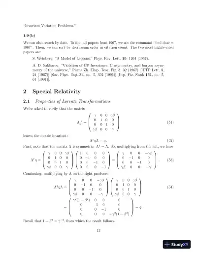 Solution Manual for Elementary Particle Physics: An Intuitive Introduction, 1st Edition - Page 14 preview image