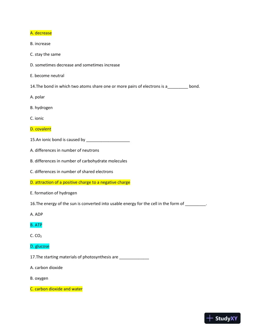 BIOL 101 Final exam, page 5