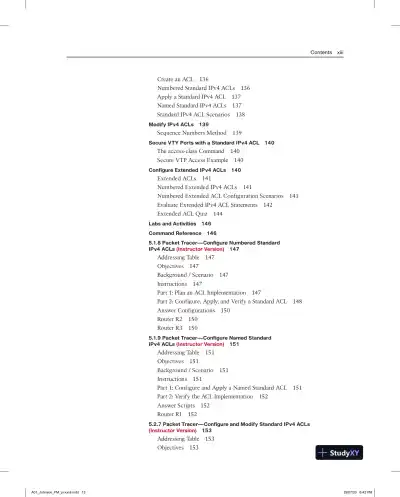 Lecture Notes for Enterprise Networking, Security, and Automation Labs and Study Guide (CCNAv7) - Page 10 preview image