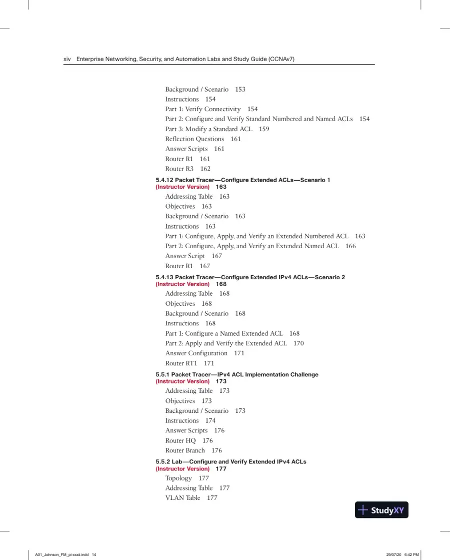 Lecture Notes for Enterprise Networking, Security, and Automation Labs and Study Guide (CCNAv7), page 11
