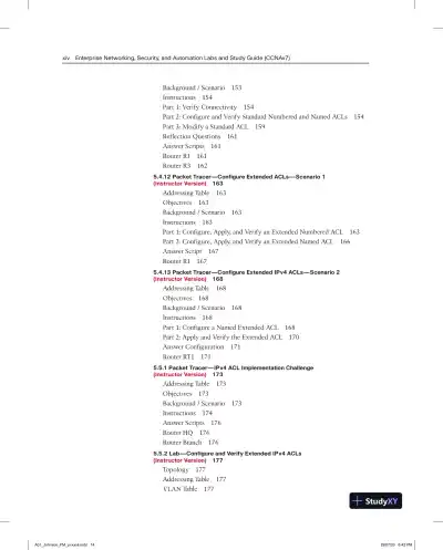 Lecture Notes for Enterprise Networking, Security, and Automation Labs and Study Guide (CCNAv7) - Page 11 preview image
