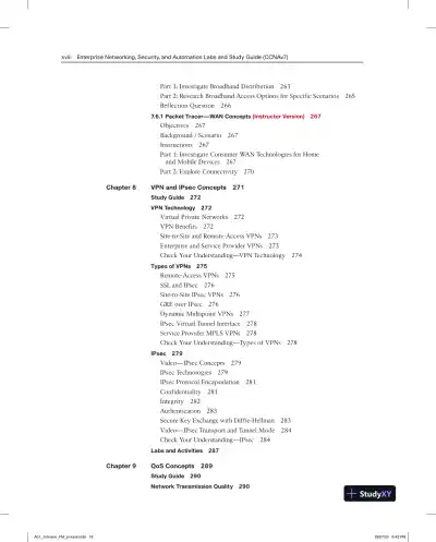 Lecture Notes for Enterprise Networking, Security, and Automation Labs and Study Guide (CCNAv7) - Page 15 preview image