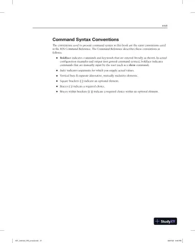 Lecture Notes for Enterprise Networking, Security, and Automation Labs and Study Guide (CCNAv7) - Page 24 preview image