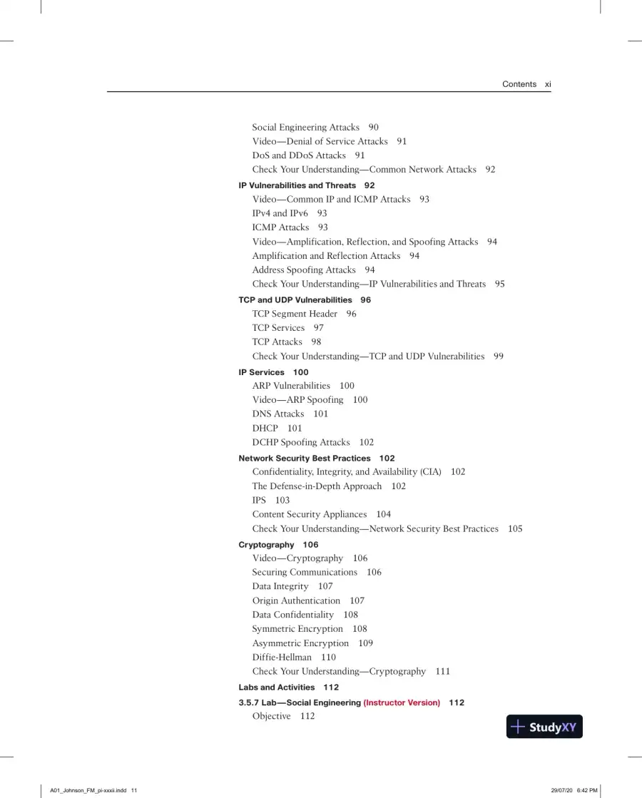 Lecture Notes for Enterprise Networking, Security, and Automation Labs and Study Guide (CCNAv7), page 8