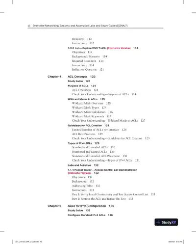 Lecture Notes for Enterprise Networking, Security, and Automation Labs and Study Guide (CCNAv7) - Page 9 preview image