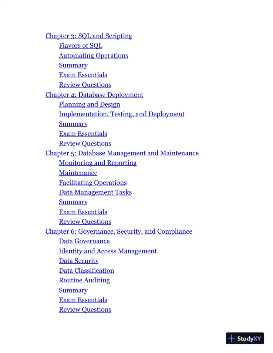 CompTIA DataSys+ Study Guide : Exam DS0-001 (2023), page 4