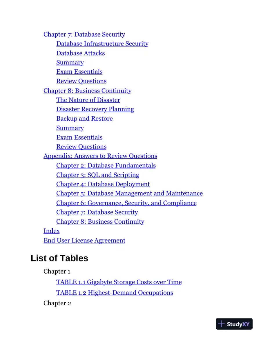 CompTIA DataSys+ Study Guide : Exam DS0-001 (2023), page 5