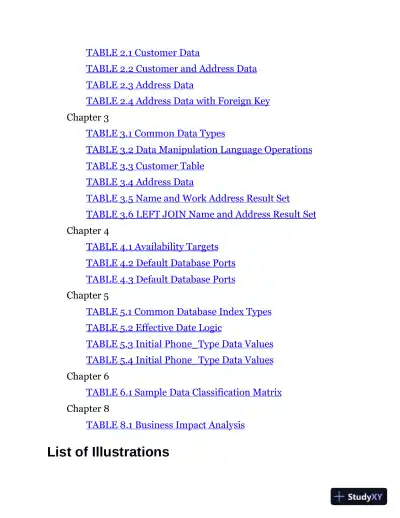 CompTIA DataSys+ Study Guide : Exam DS0-001 (2023) - Page 6 preview image