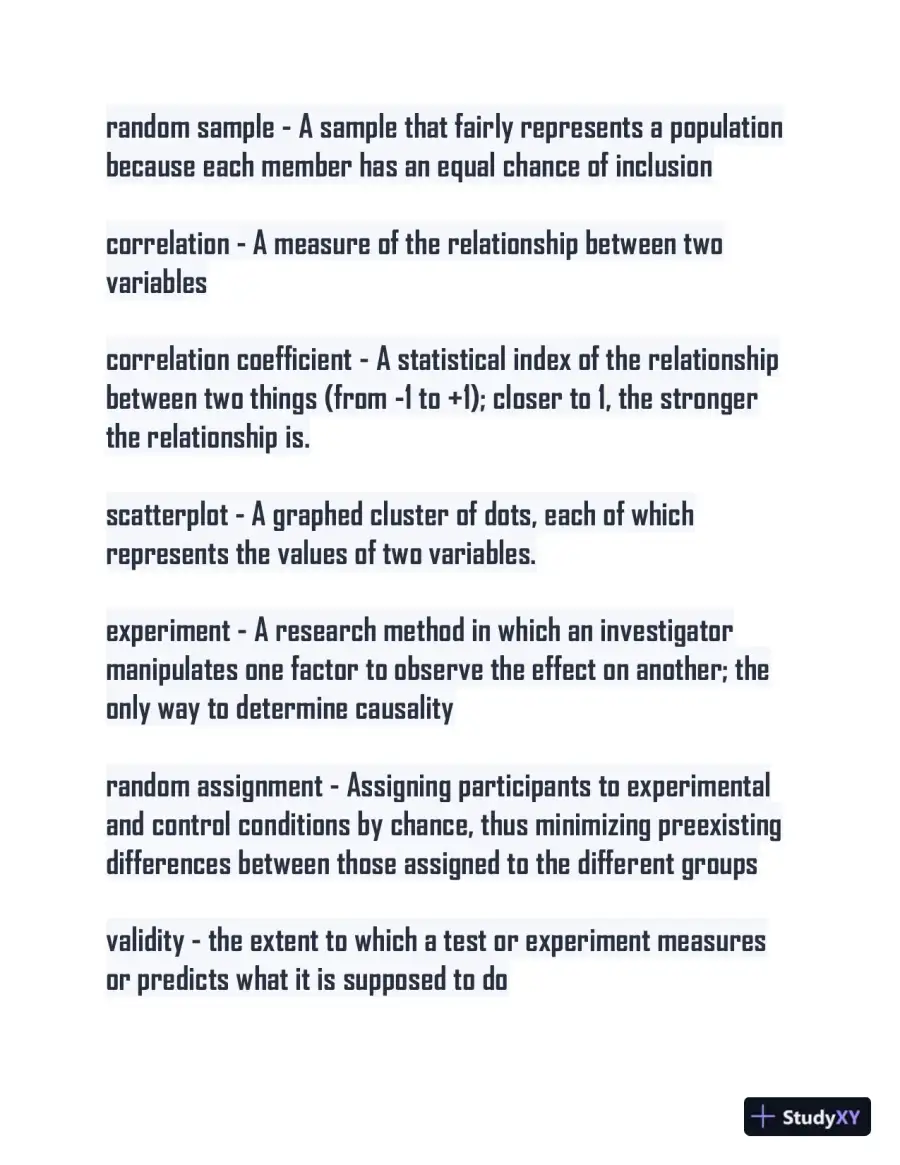 AP Psychology Unit 1-7 Practice Exam with Answers (880 Solved Questions), page 3