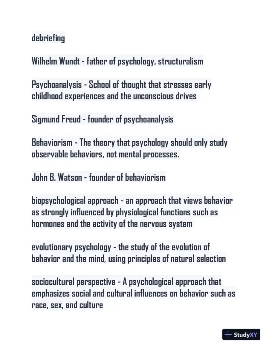 AP Psychology Unit 1-7 Practice Exam with Answers (880 Solved Questions), page 8