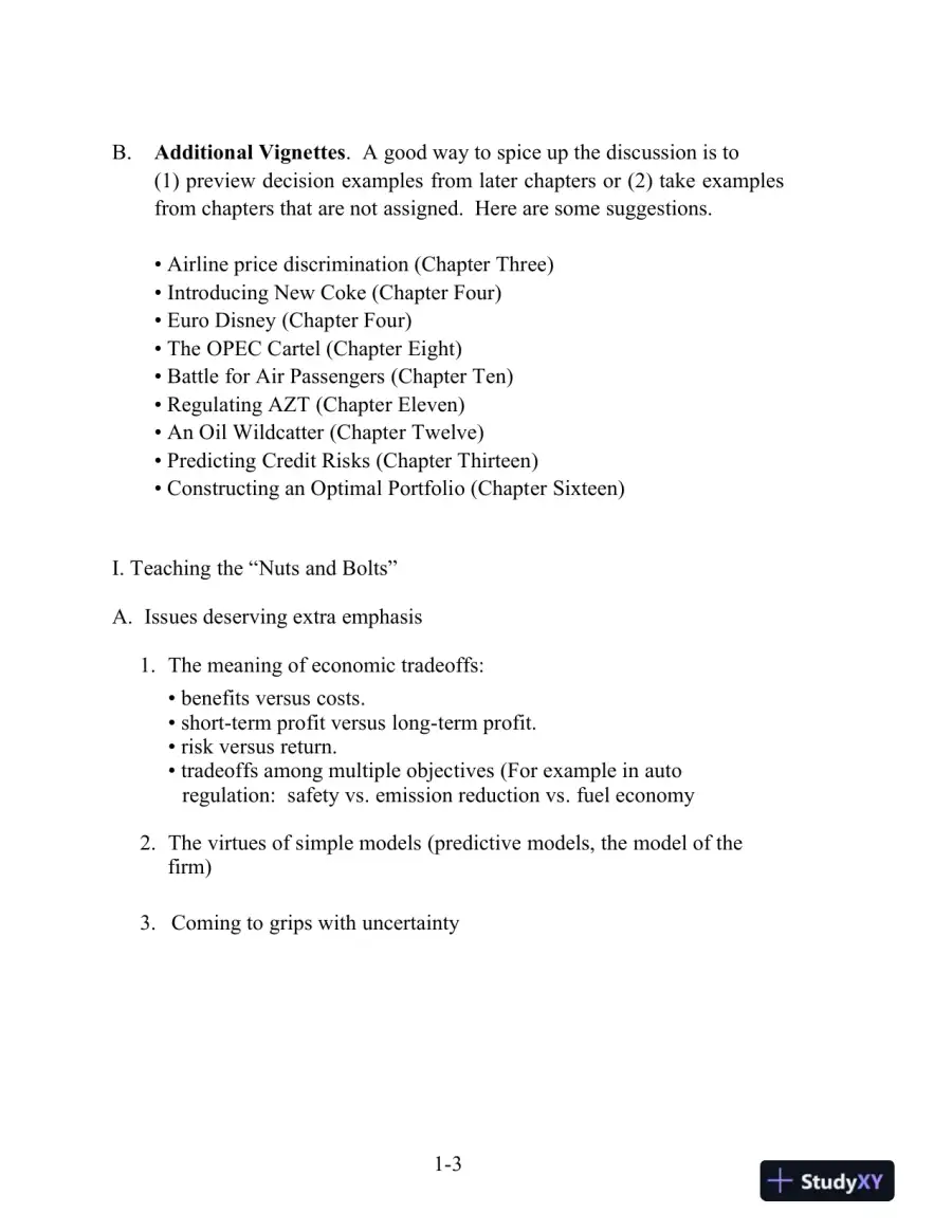 Solution Manual for Managerial Economics, 8th Edition, page 4