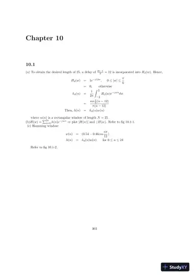 Solution Manual For Digital Signal Processing, 4th Edition - Page 14 preview image
