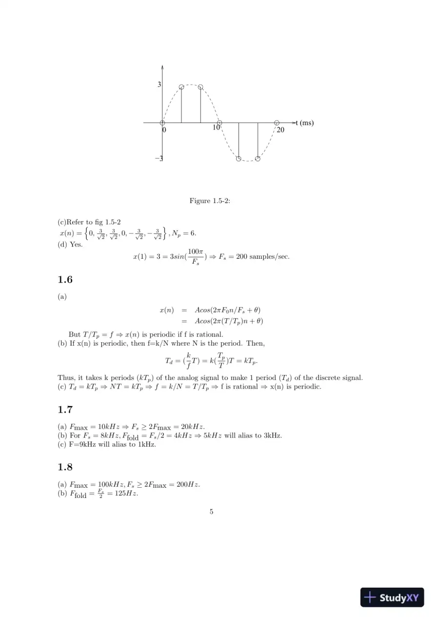 Solution Manual For Digital Signal Processing, 4th Edition, page 4