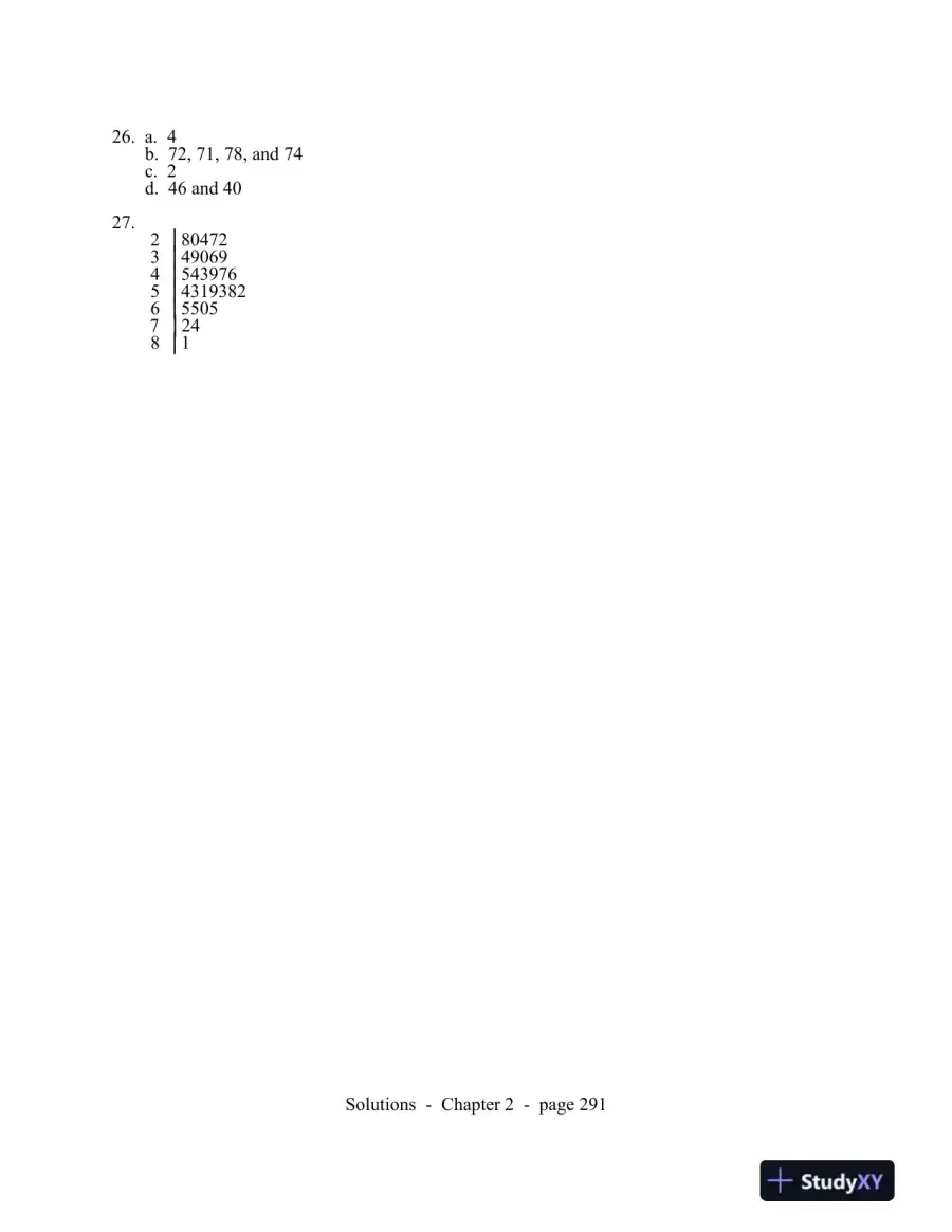 Statistics For The Behavioral Sciences, 9th Edition Solution Manual, page 13