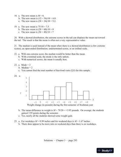 Statistics For The Behavioral Sciences, 9th Edition Solution Manual - Page 15 preview image