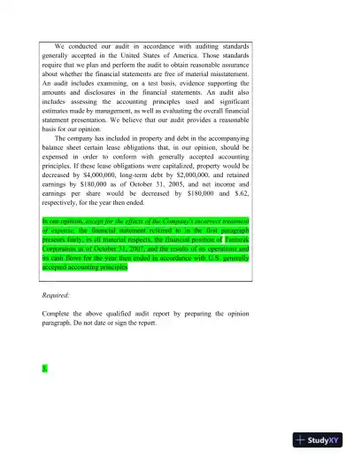 ACC 209 Auditing Exam 1 - Page 4 preview image