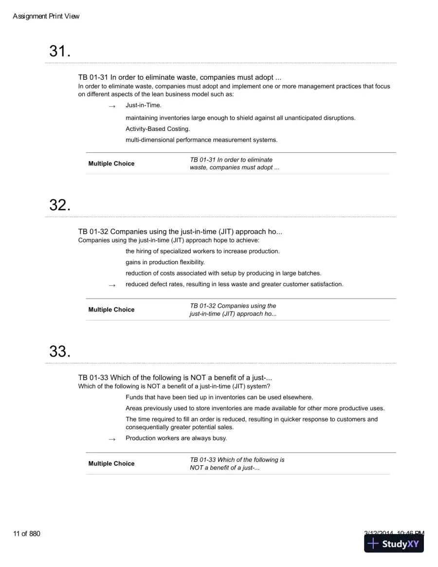 Introduction To Managerial Accounting With Connect With Smartbook, 4th Edition Test Bank, page 12