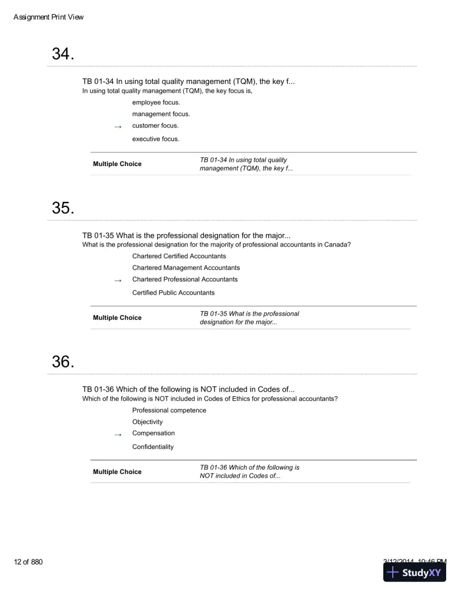 Introduction To Managerial Accounting With Connect With Smartbook, 4th Edition Test Bank, page 13