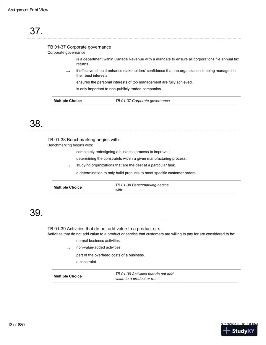 Introduction To Managerial Accounting With Connect With Smartbook, 4th Edition Test Bank, page 14