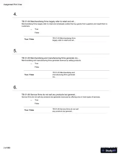 Introduction To Managerial Accounting With Connect With Smartbook, 4th Edition Test Bank - Page 3 preview image