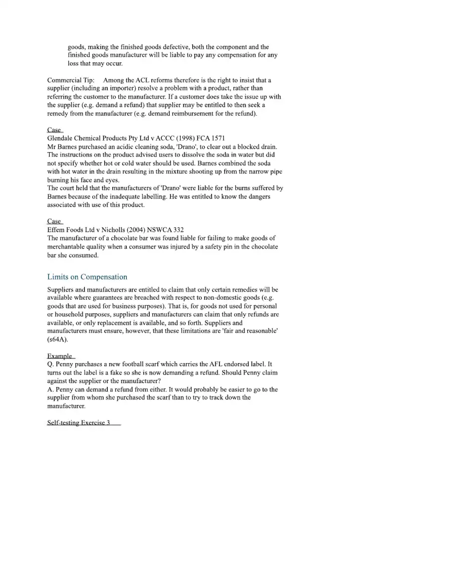 Contract and Consumer Protection Law, page 14