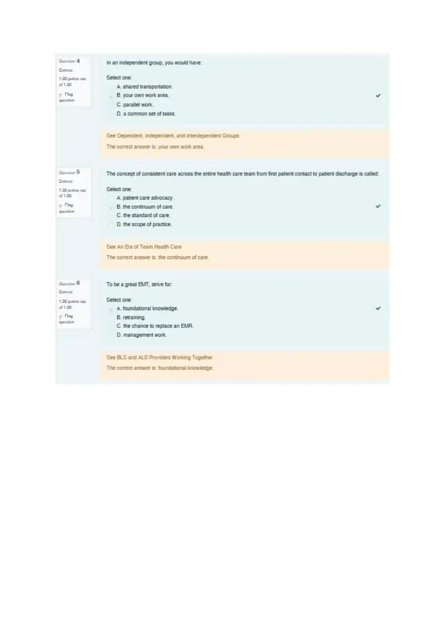 Critical Thinking in Emergency Medical Services Ke, page 2