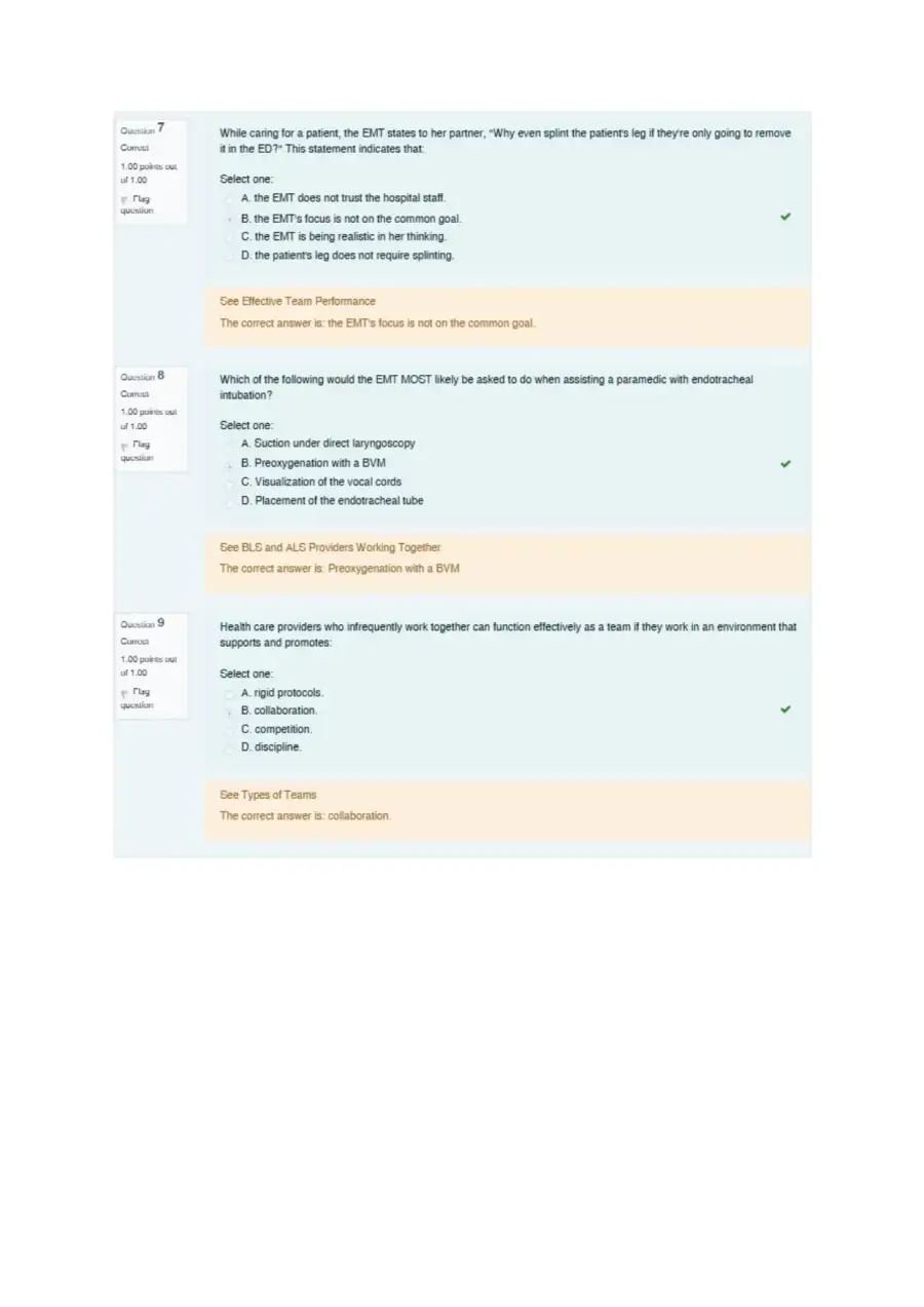 Critical Thinking in Emergency Medical Services Ke, page 3