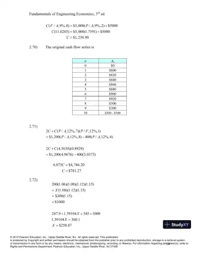 Solution Manual For Fundamentals Of Engineering Economics, 3rd Edition - Page 16 preview image