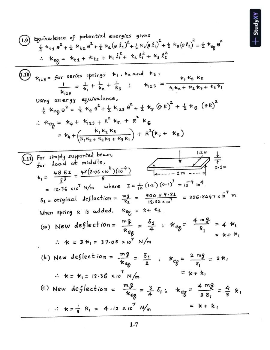 Solution Manual for Mechanical Vibrations, 6th Edition, page 12