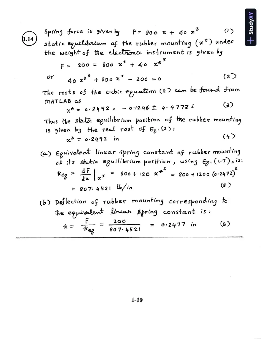 Solution Manual for Mechanical Vibrations, 6th Edition, page 15