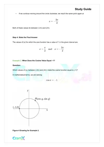 Trigonometry - Graphs of Trigonometric Functions - Page 6 preview image